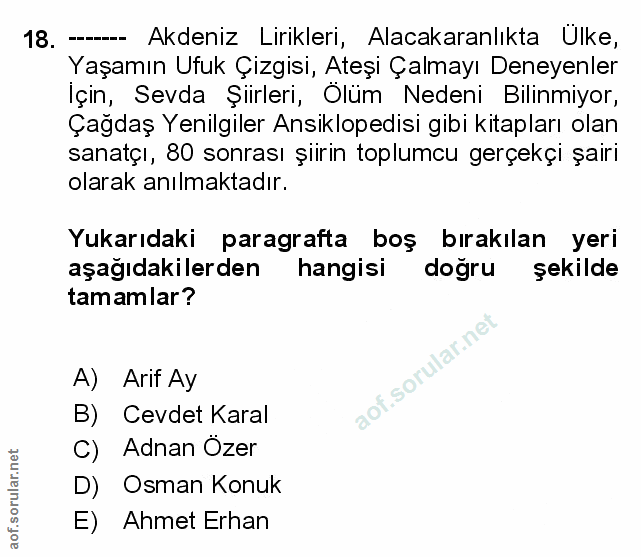 Soru 18