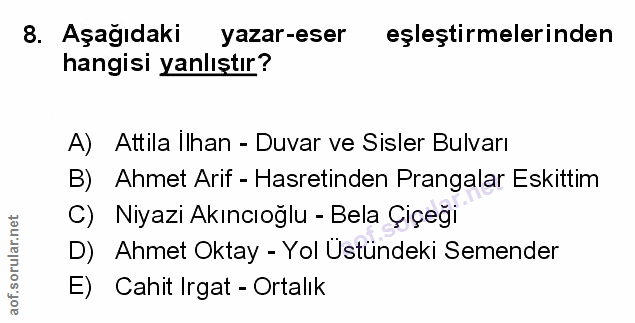 Soru 8