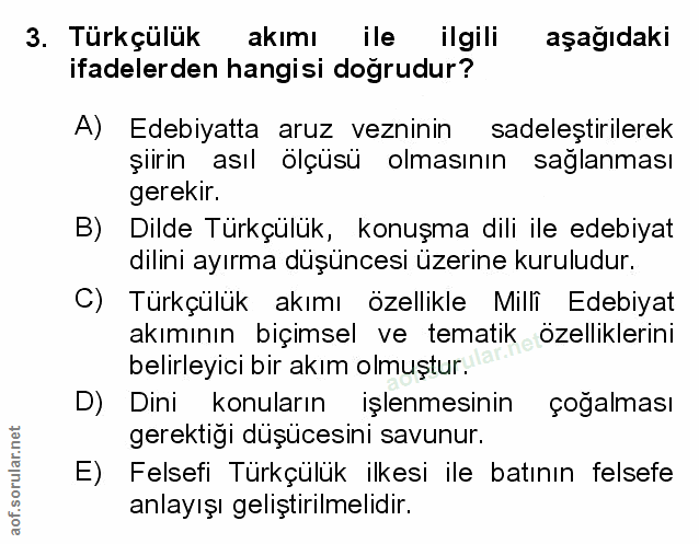 Soru 3