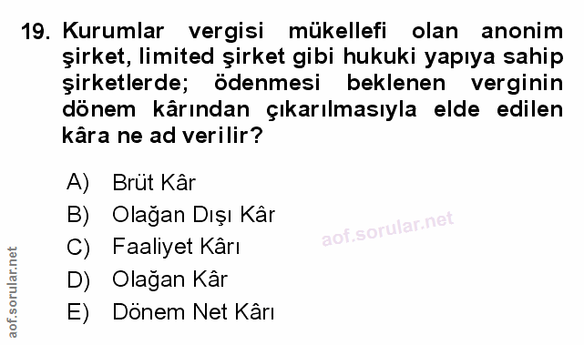Soru 19