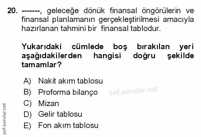 Soru 20