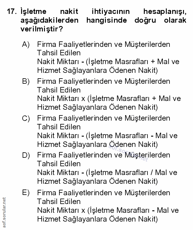 Soru 17