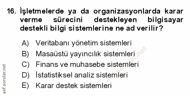 Soru 16