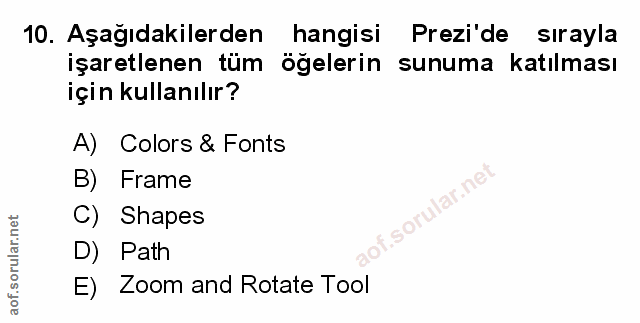 Soru 10