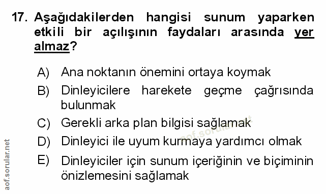 Soru 17