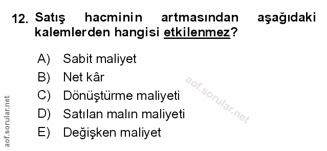 Soru 12