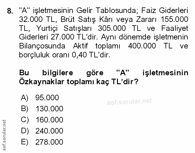 Soru 8
