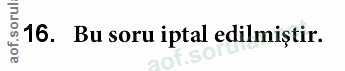 Soru 16