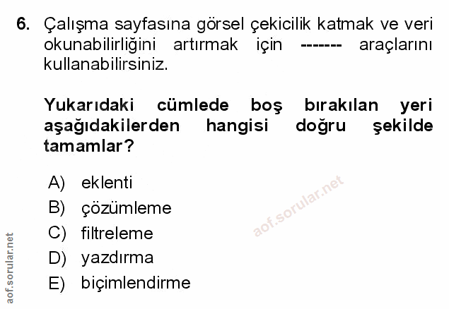 Soru 6