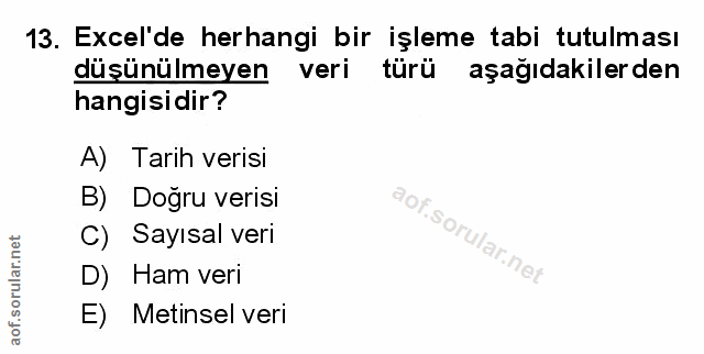 Soru 13