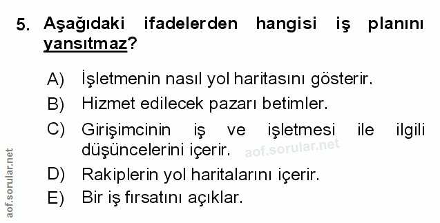 Soru 5