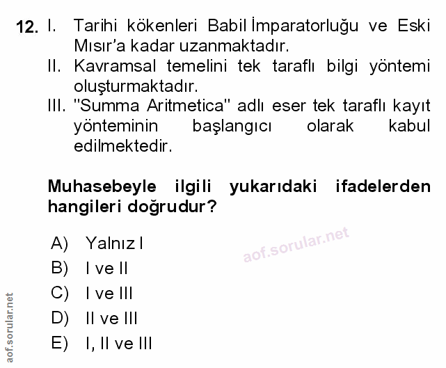 Soru 12