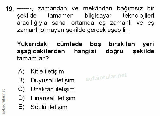 Soru 19