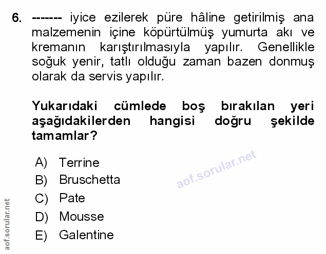 Soru 6