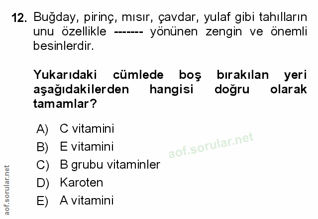 Soru 12