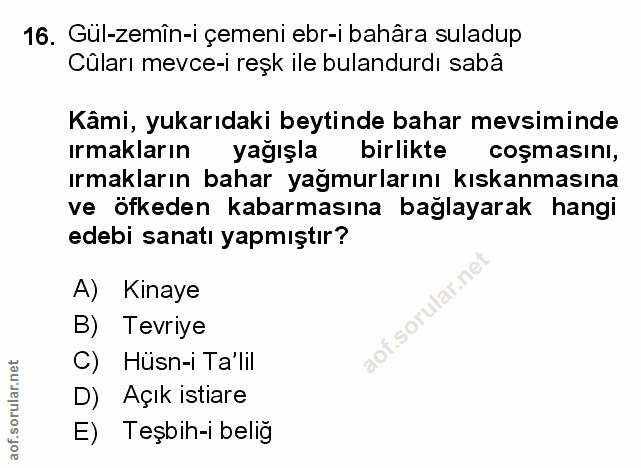 Soru 16