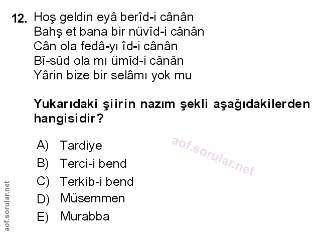 Soru 12