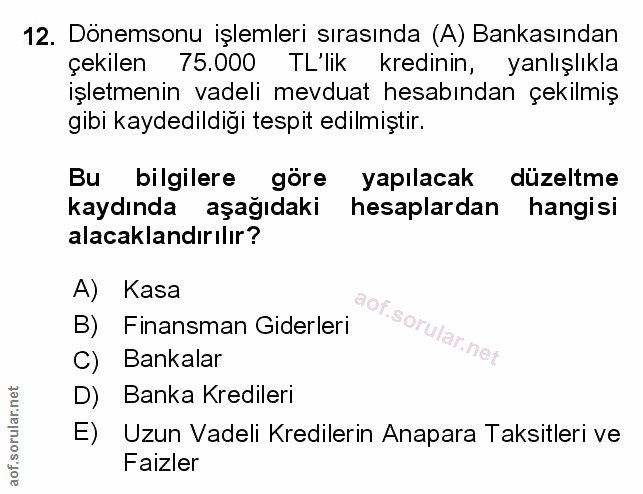 Soru 12