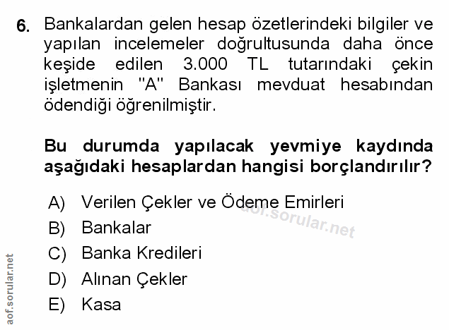 Soru 6