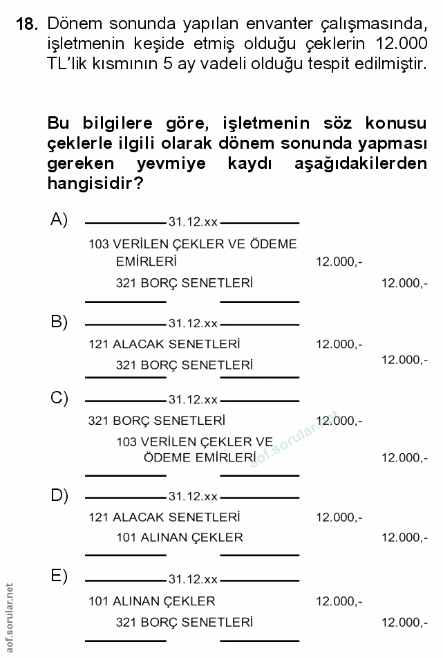 Soru 18