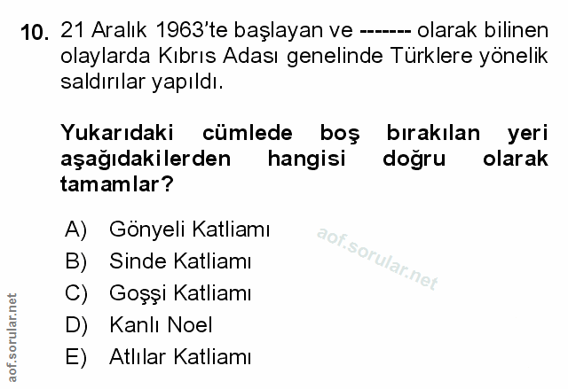 Soru 10