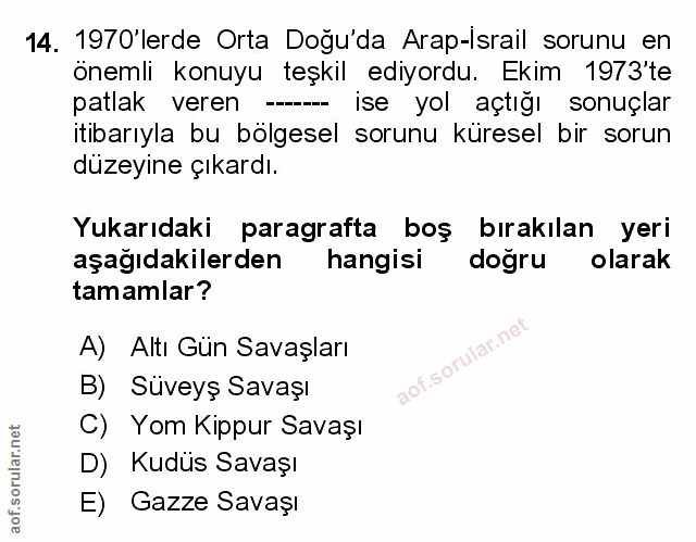 Soru 14