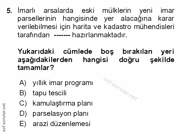 Soru 5