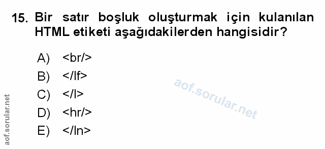 Soru 15
