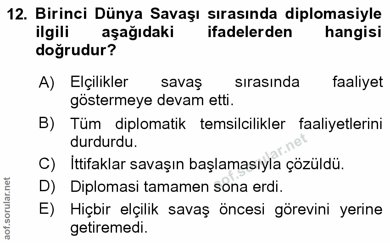 Soru 12