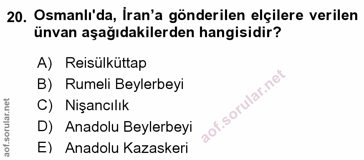 Soru 20
