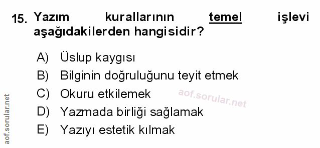 Soru 15