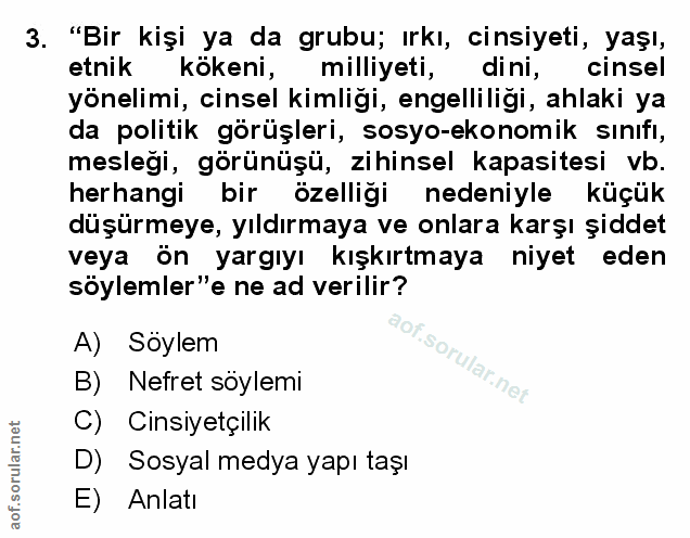 Soru 3