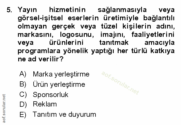 Soru 5
