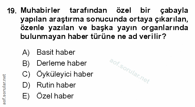 Soru 19