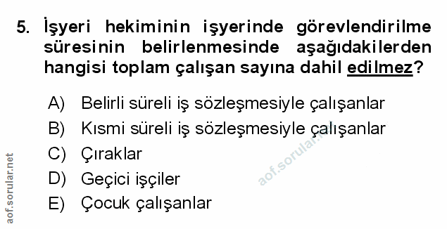 Soru 5