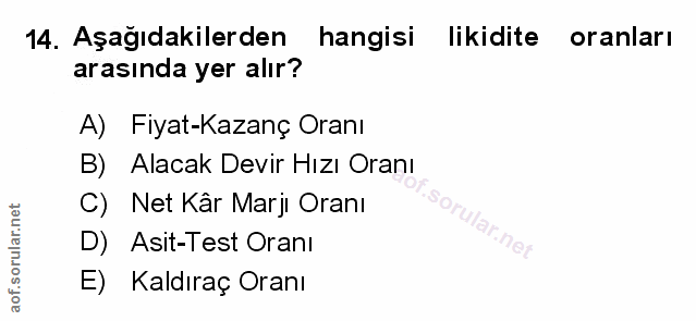 Soru 14