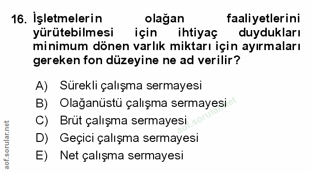 Soru 16