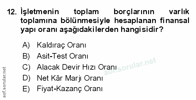 Soru 12