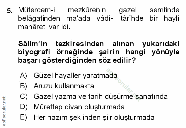 Soru 5