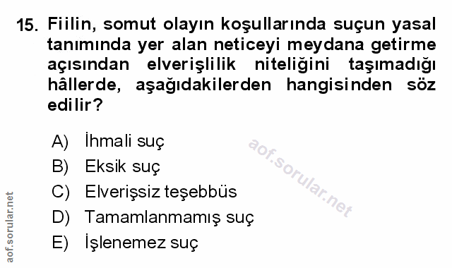 Soru 15