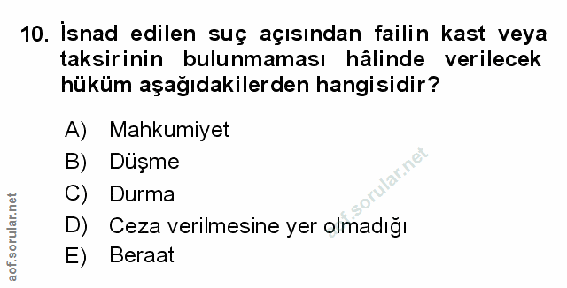 Soru 10