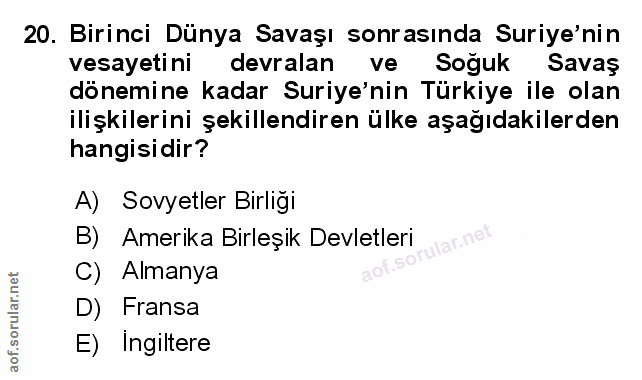 Soru 20
