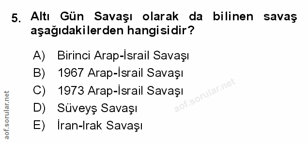 Soru 5