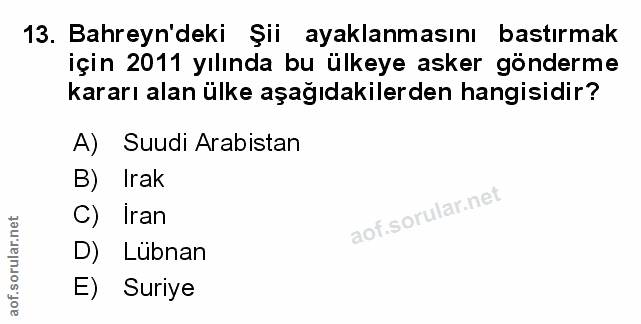 Soru 13