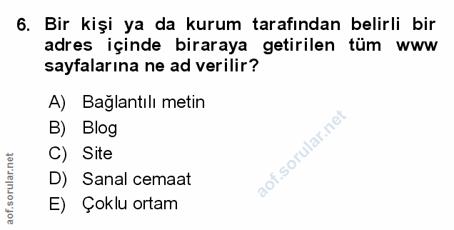Soru 6