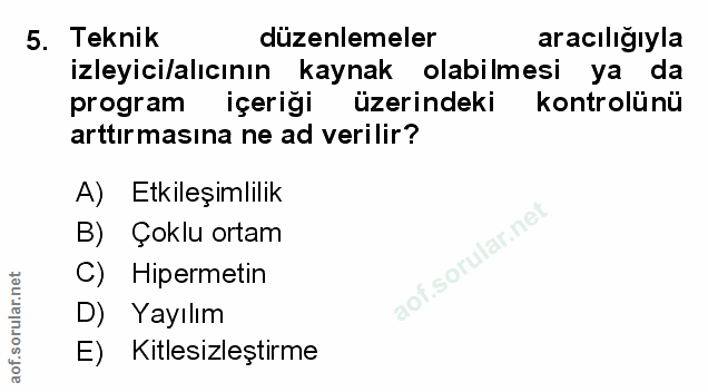 Soru 5