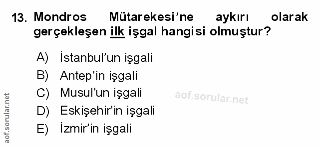 Soru 13