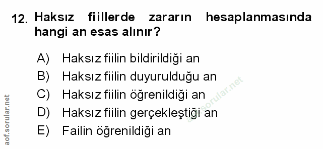 Soru 12