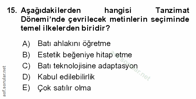Soru 15