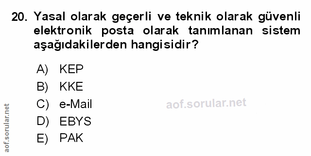 Soru 20